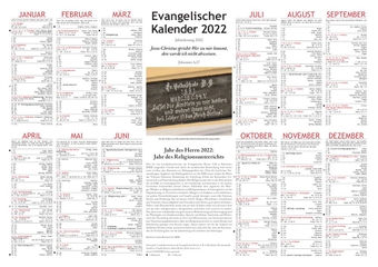 Evangelischer Kalender 2022