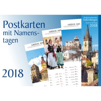 Postkartenkalender Siebenbürgen 2018 - Der schmale Kalender mit Platz für Notizen