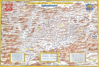 Poster Chorographia Transylvaniae