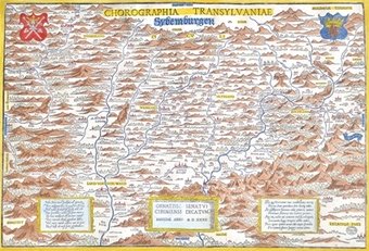 Poster Chorographia Transylvaniae